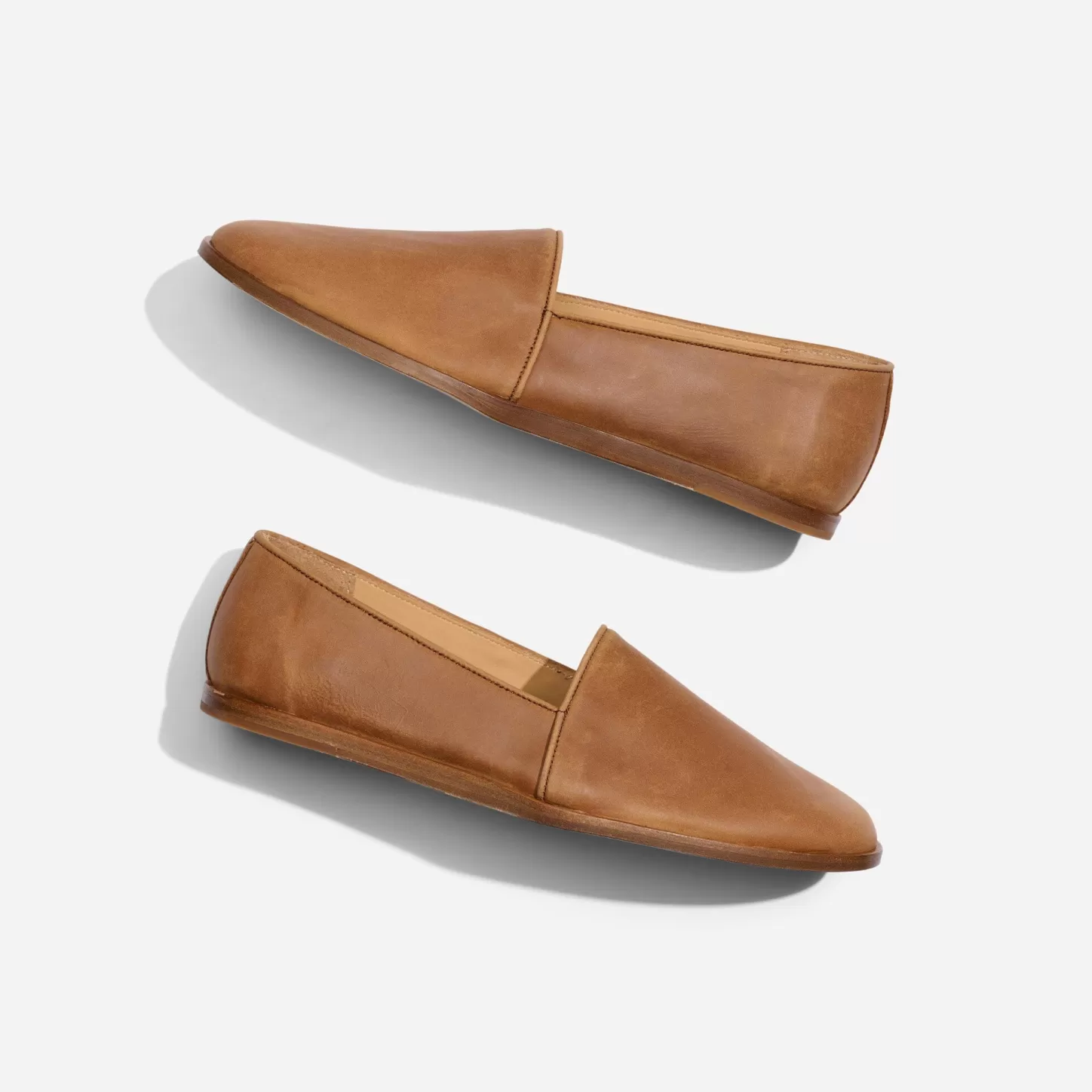 Oxfords & Loafers-Nisolo Alejandro Slip On Tobacco