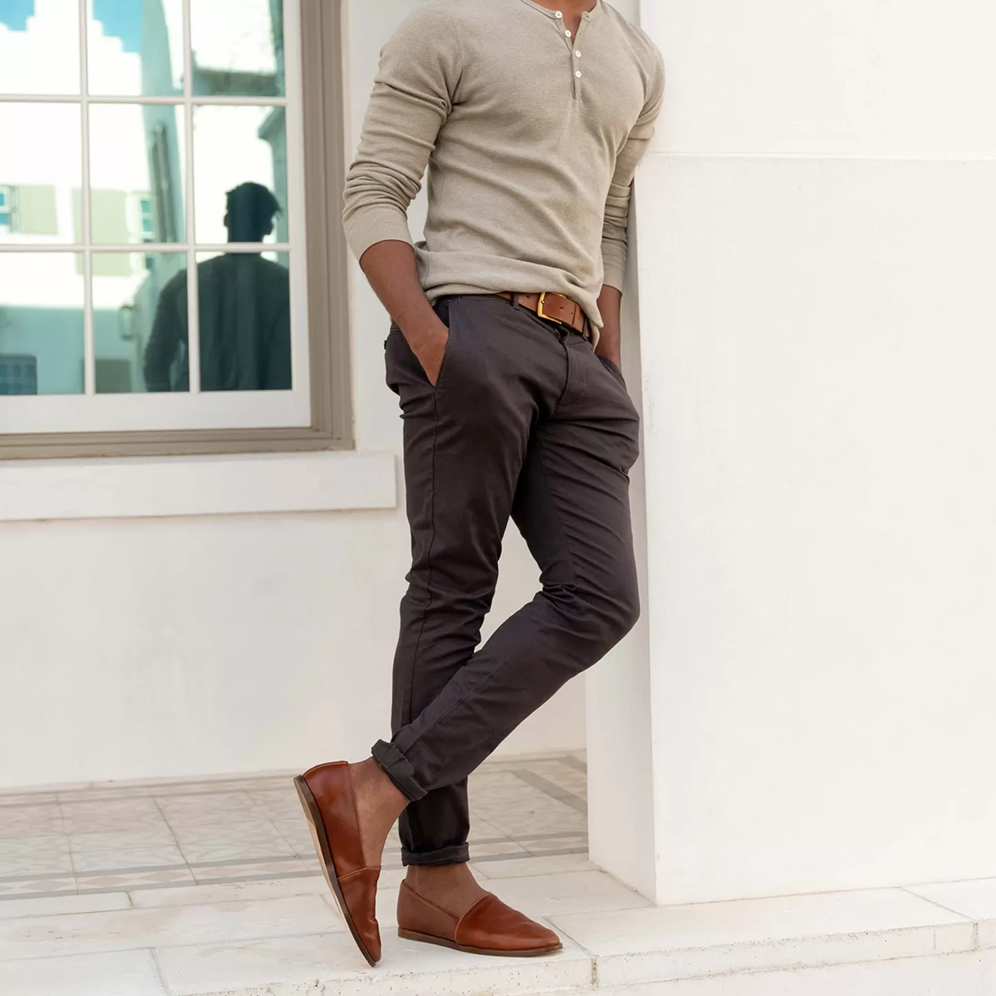 Oxfords & Loafers-Nisolo Alejandro Slip On Brandy