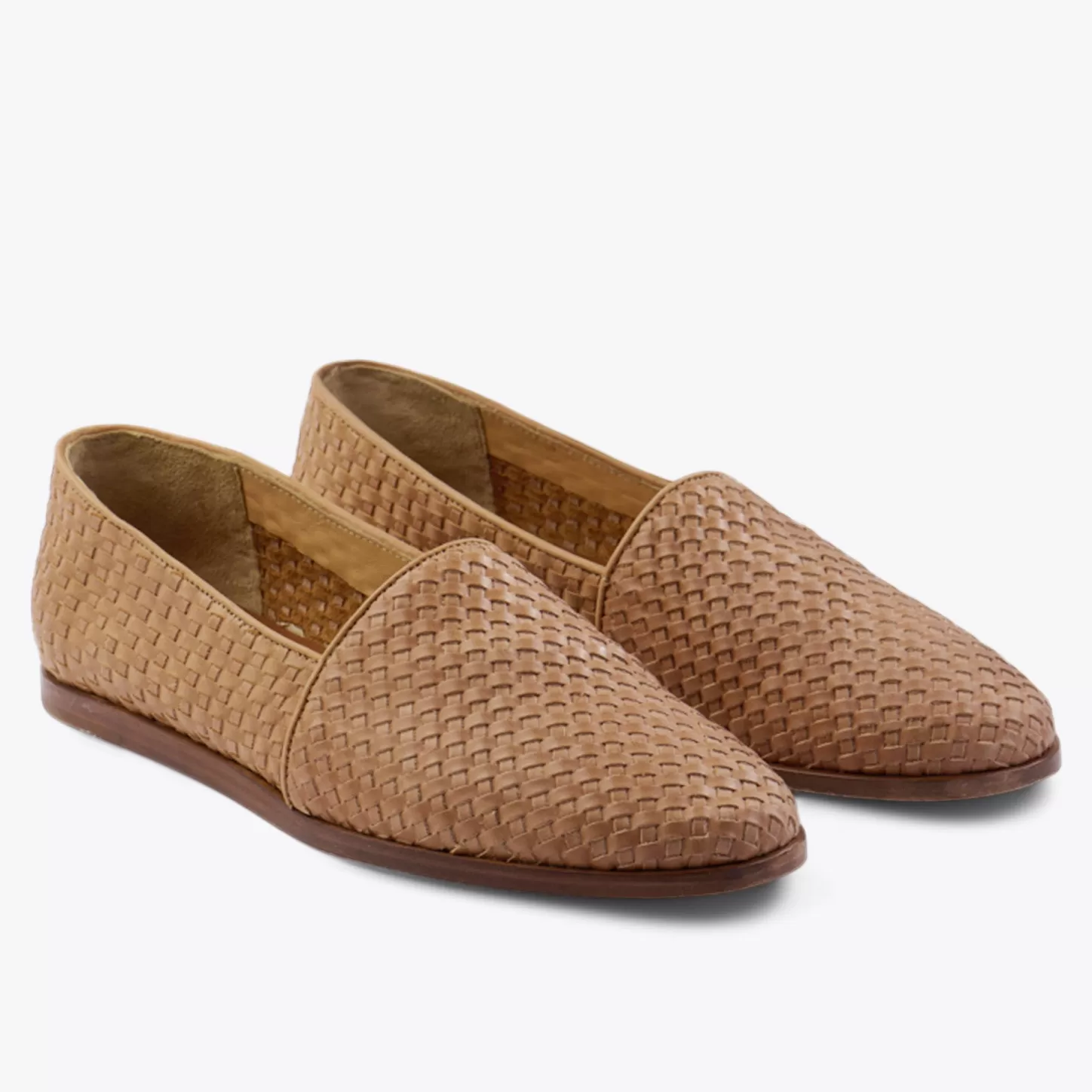 Sandals & Slip Ons-Nisolo Alejandro Woven Slip On Woven Almond