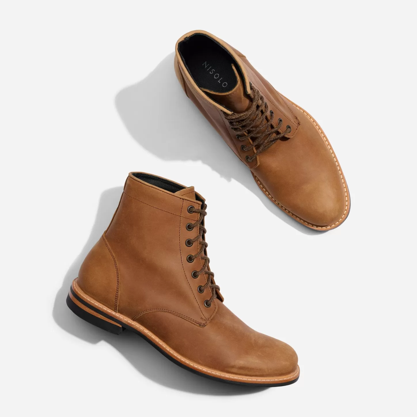 Boots-Nisolo All-Weather Andres Boot Tobacco