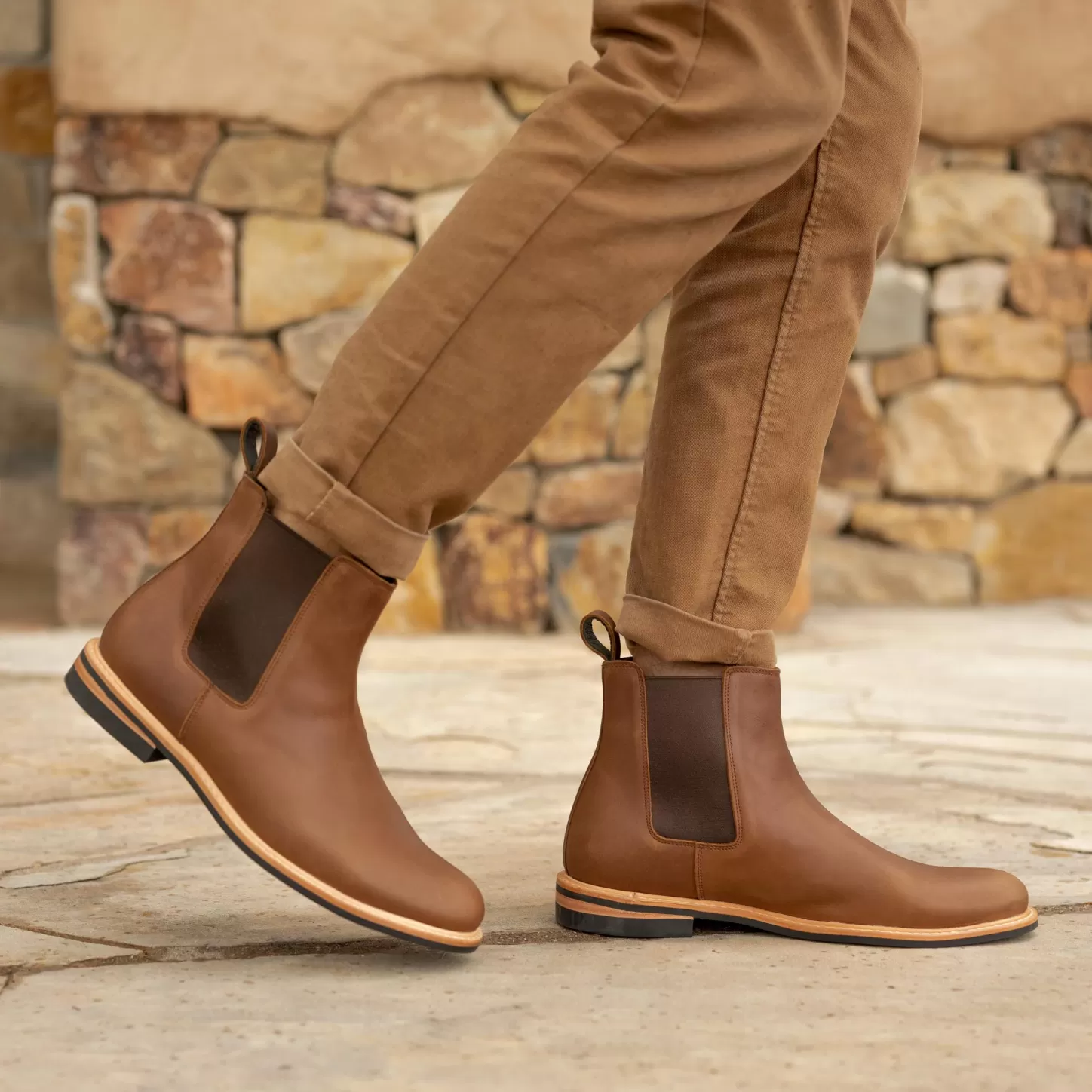 Boots-Nisolo All-Weather Chelsea Boot Brown