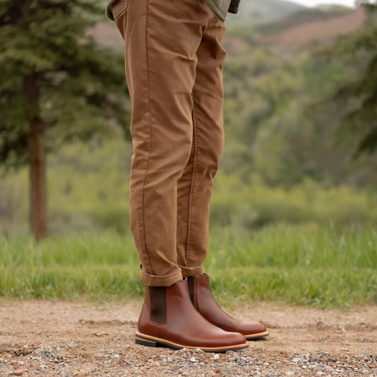 Boots-Nisolo All-Weather Chelsea Boot Brandy