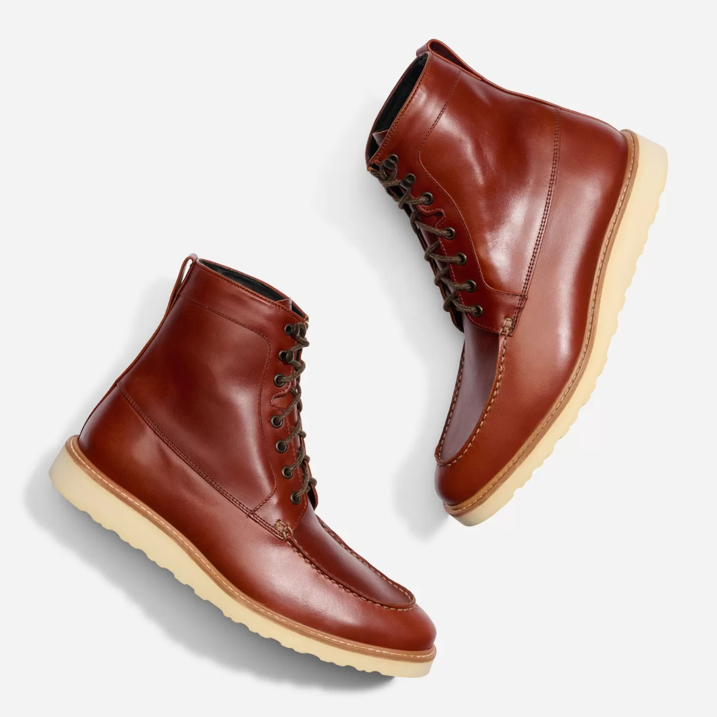 Boots-Nisolo All-Weather Mateo Boot Brandy