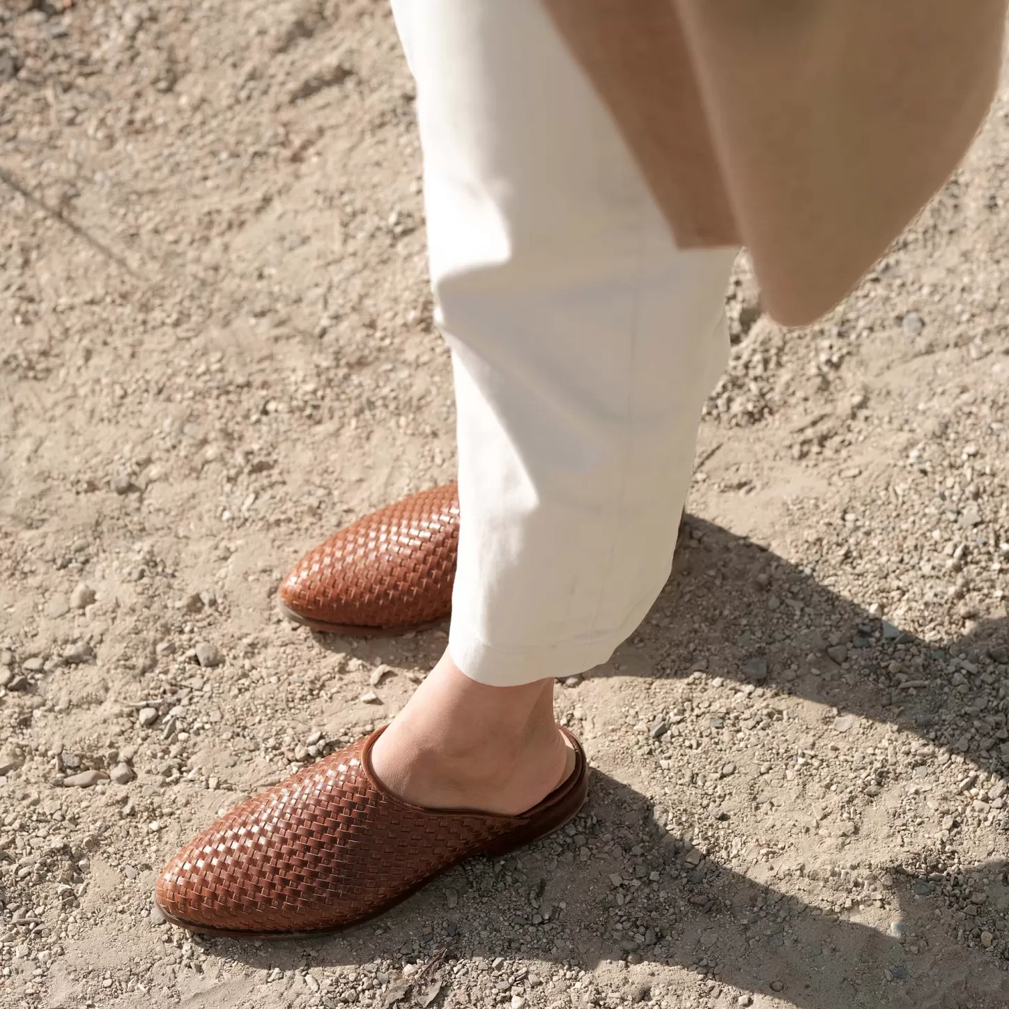 Mules-Nisolo Ama Woven Mule Woven Brandy