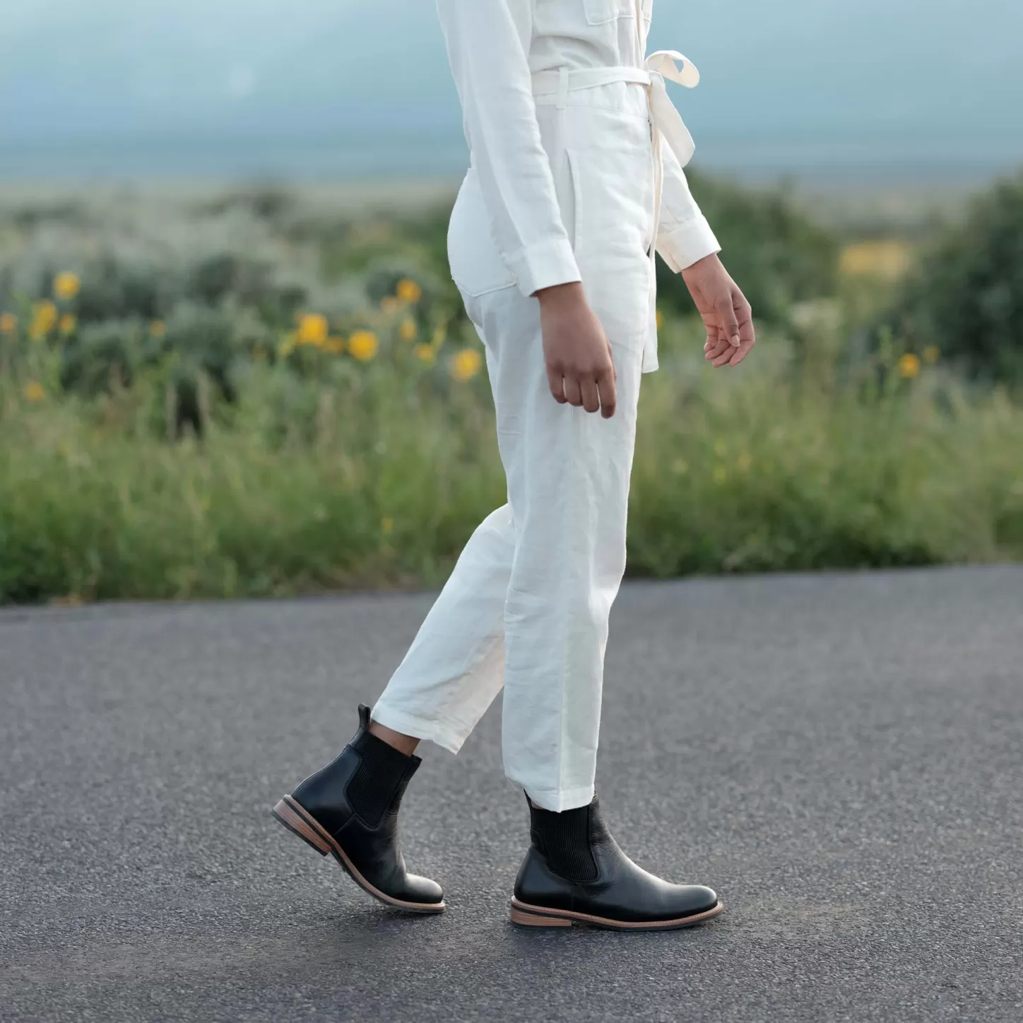 Boots-Nisolo Carmen Chelsea Boot Black