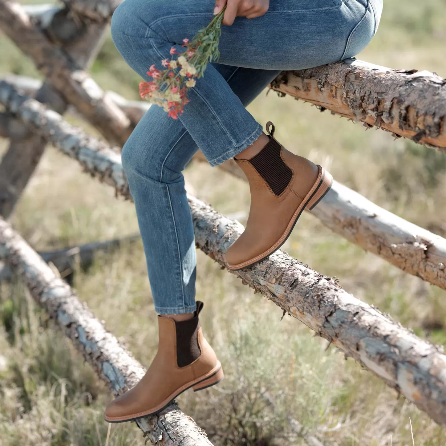 Boots-Nisolo Carmen Chelsea Boot Almond