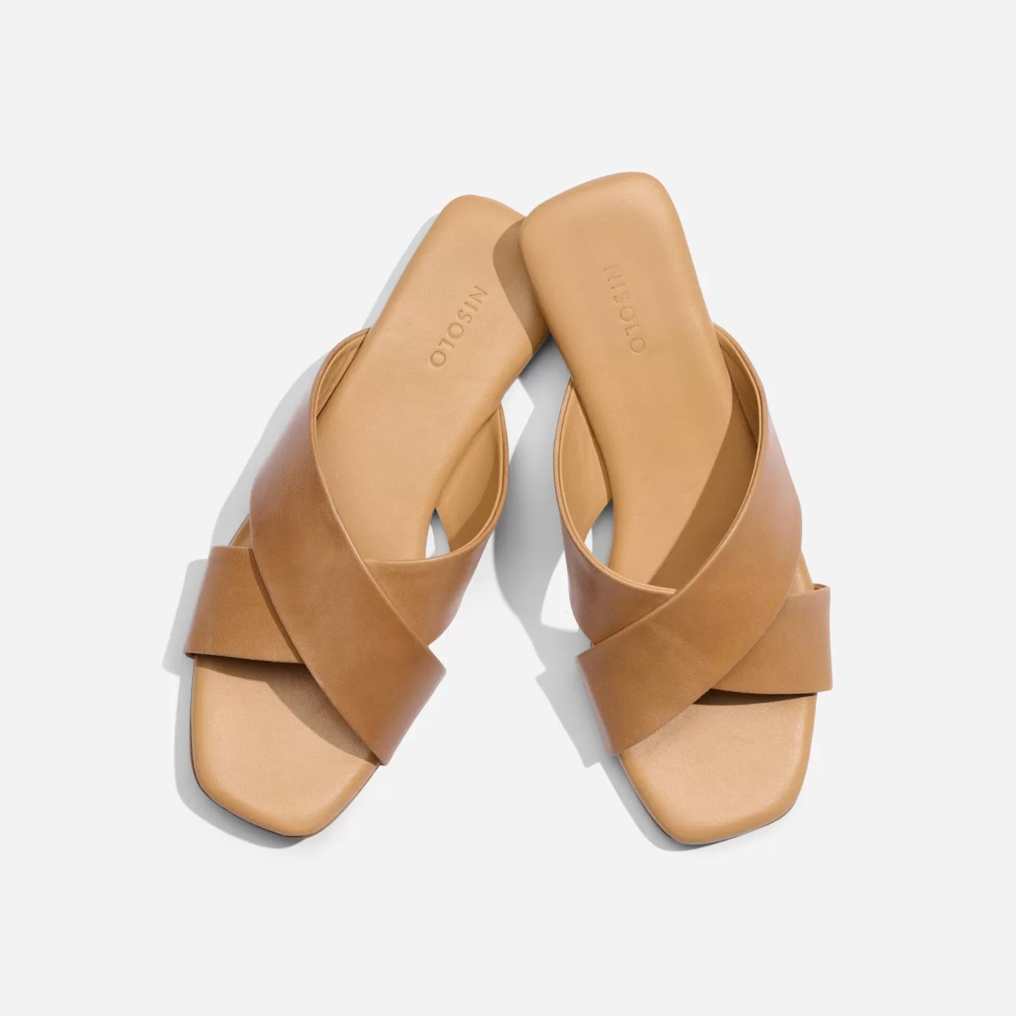 Sandals-Nisolo Catalina Slide Sandal Almond