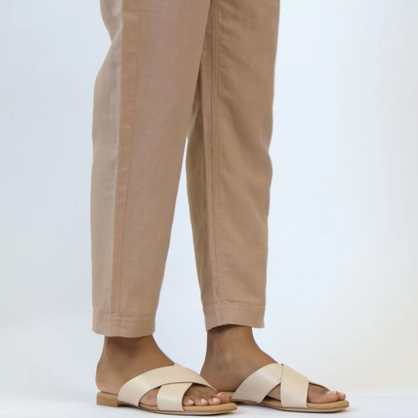 Flats & Slip Ons-Nisolo Catalina Slide Sandal Bone