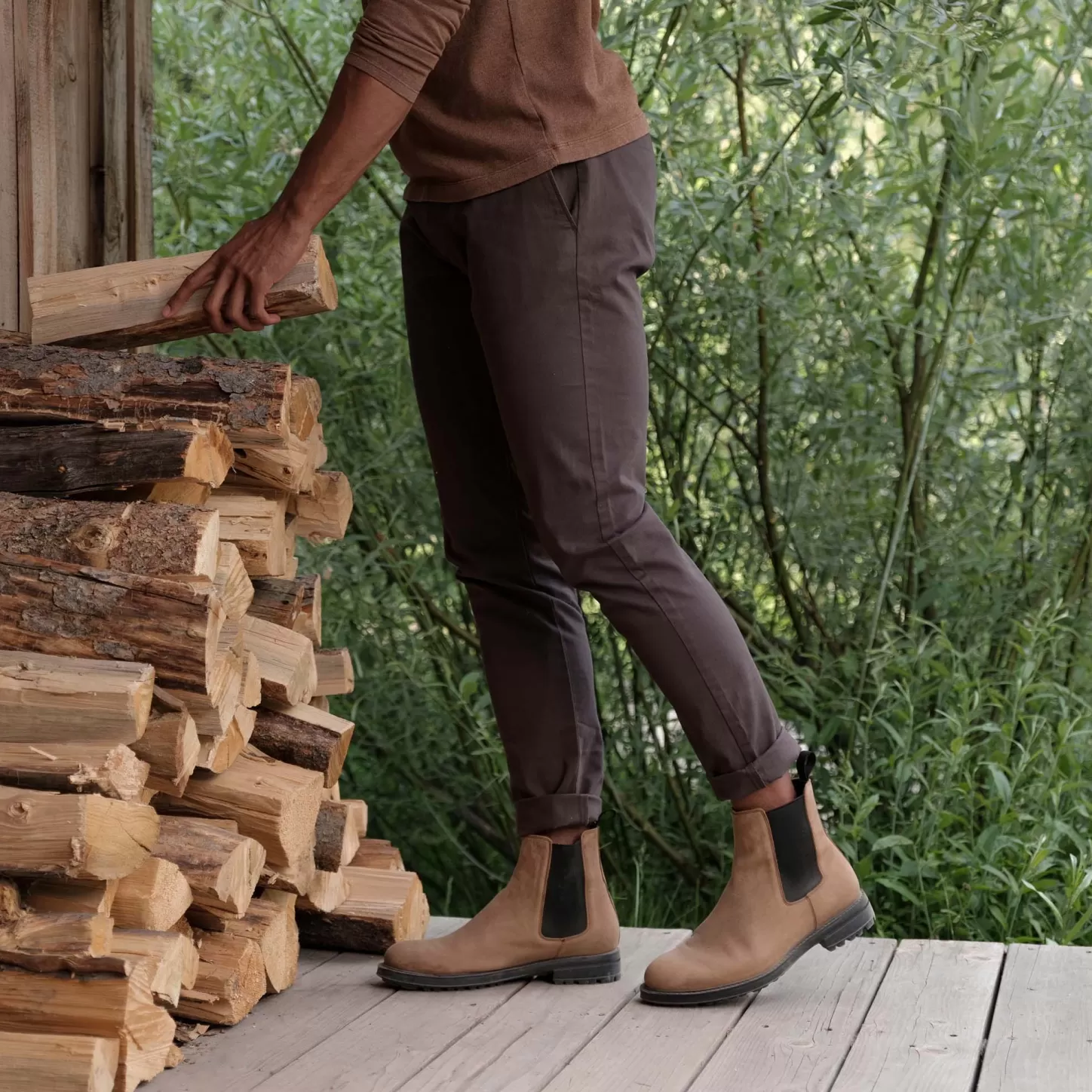 Boots-Nisolo Daytripper Chelsea Boot Tobacco