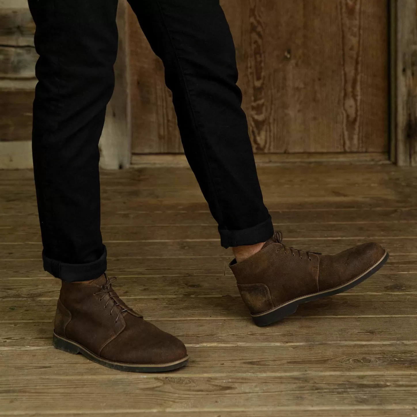 Boots-Nisolo Daytripper Chukka Boot Waxed Brown
