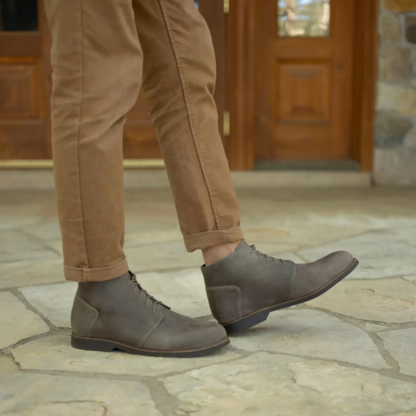 Boots-Nisolo Daytripper Chukka Boot Grey