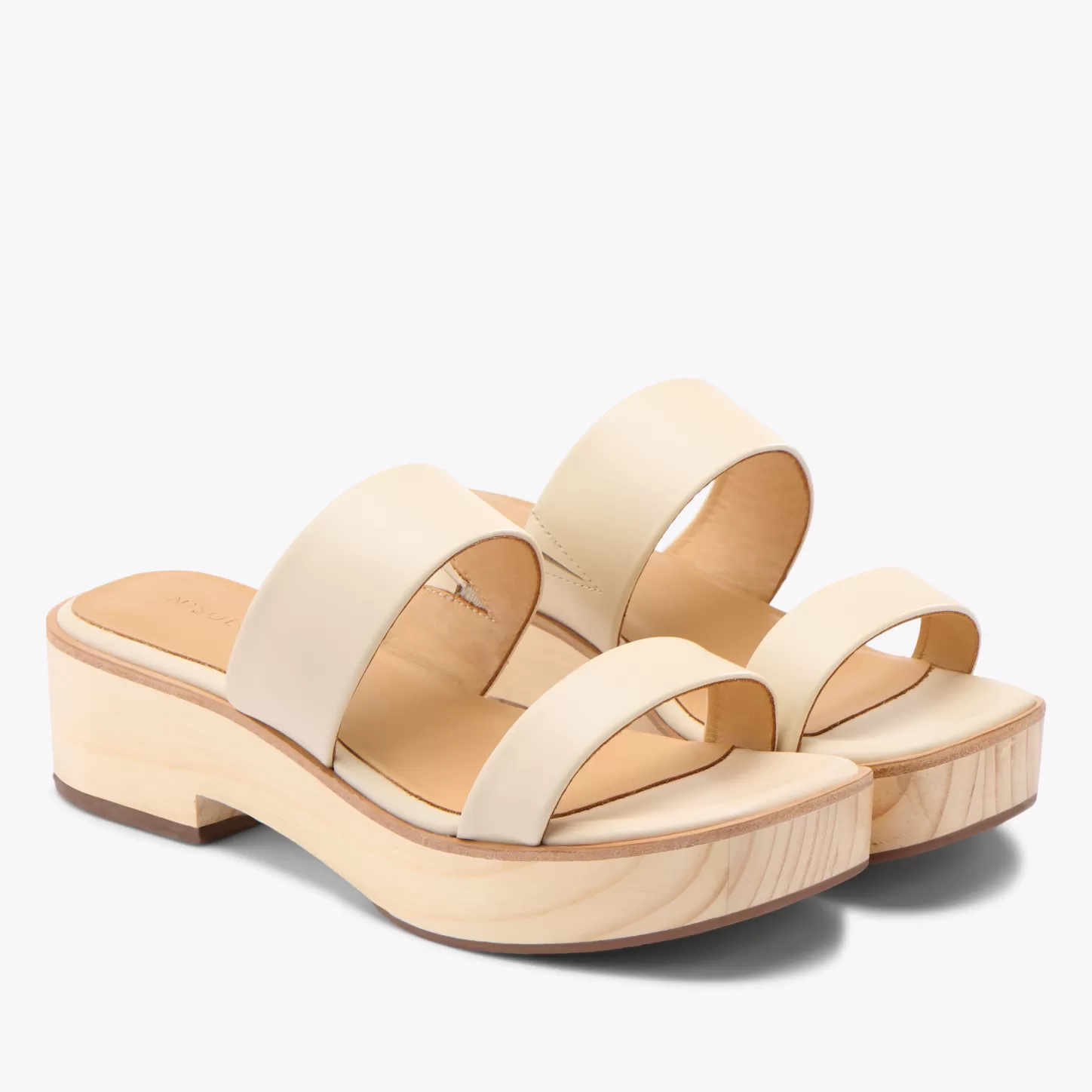 Sandals-Nisolo Ellie All-Day Clog Bone