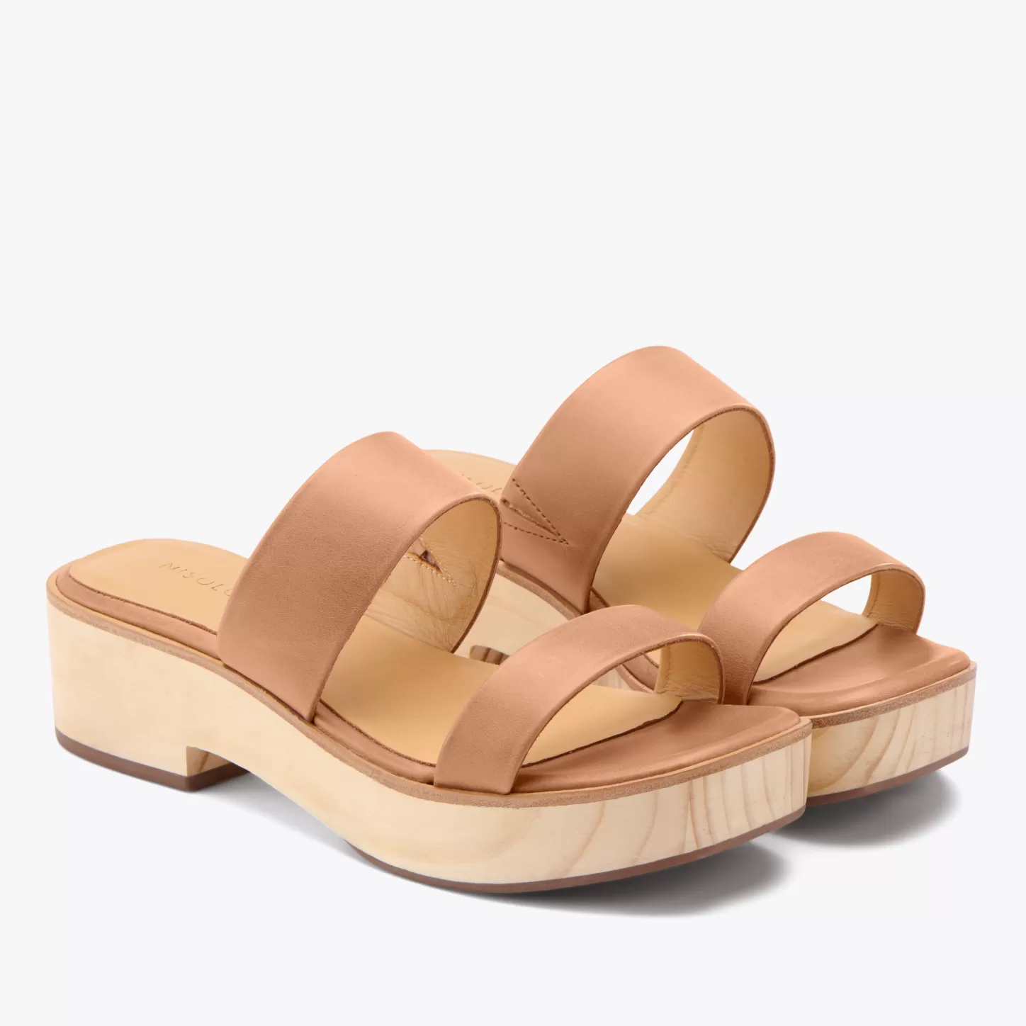 Sandals-Nisolo Ellie All-Day Clog Almond