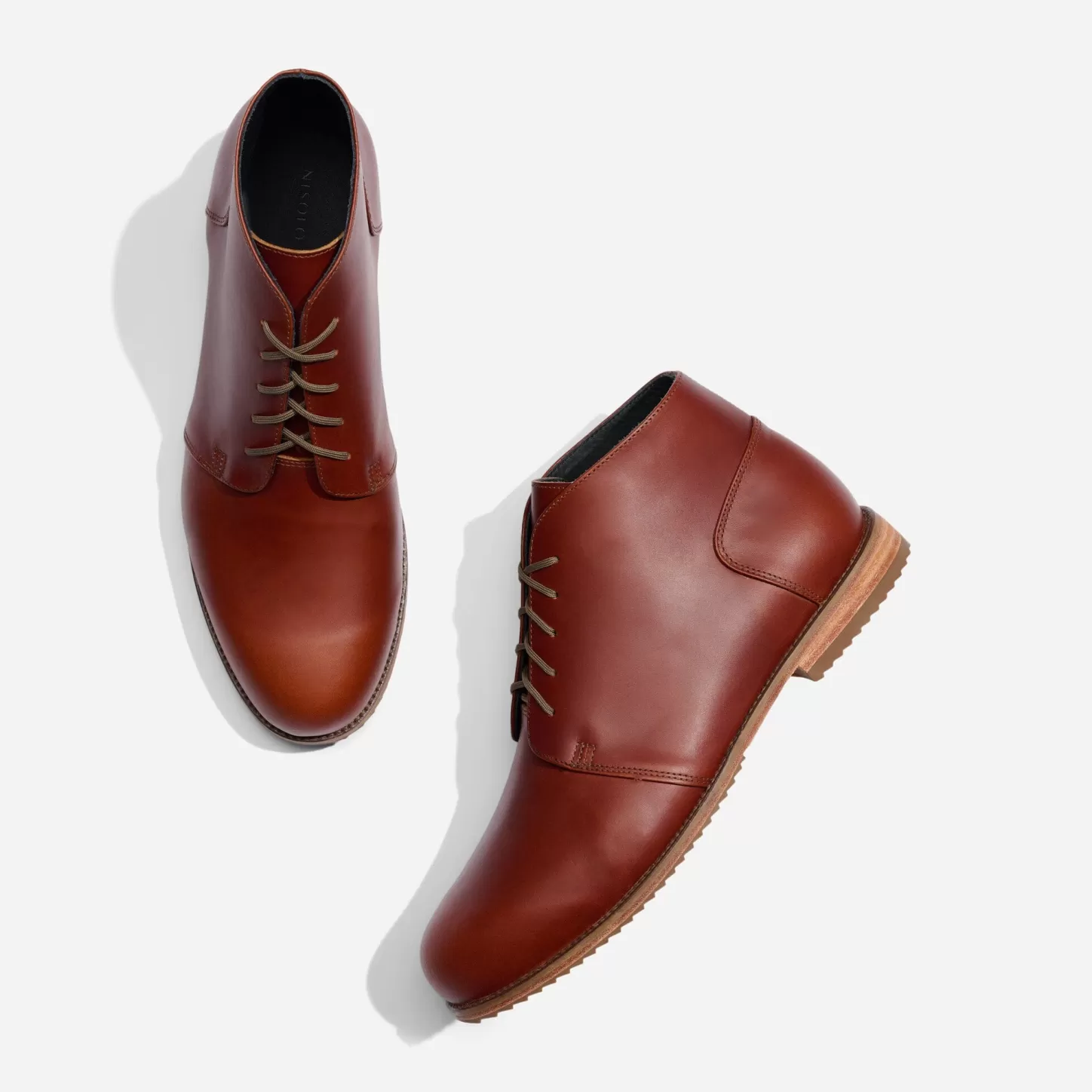 Boots-Nisolo Everyday Chukka Boot Brandy