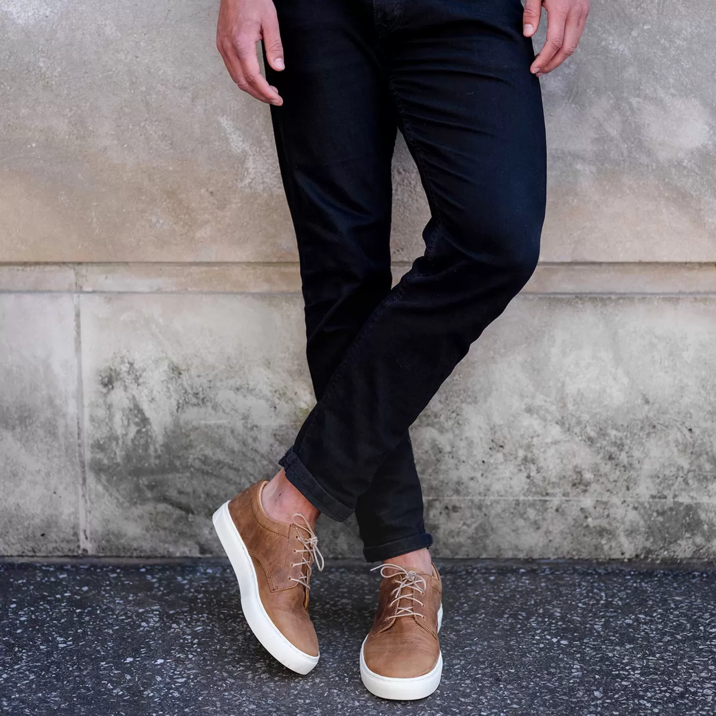Sneakers-Nisolo Everyday Low Top Sneaker Tobacco