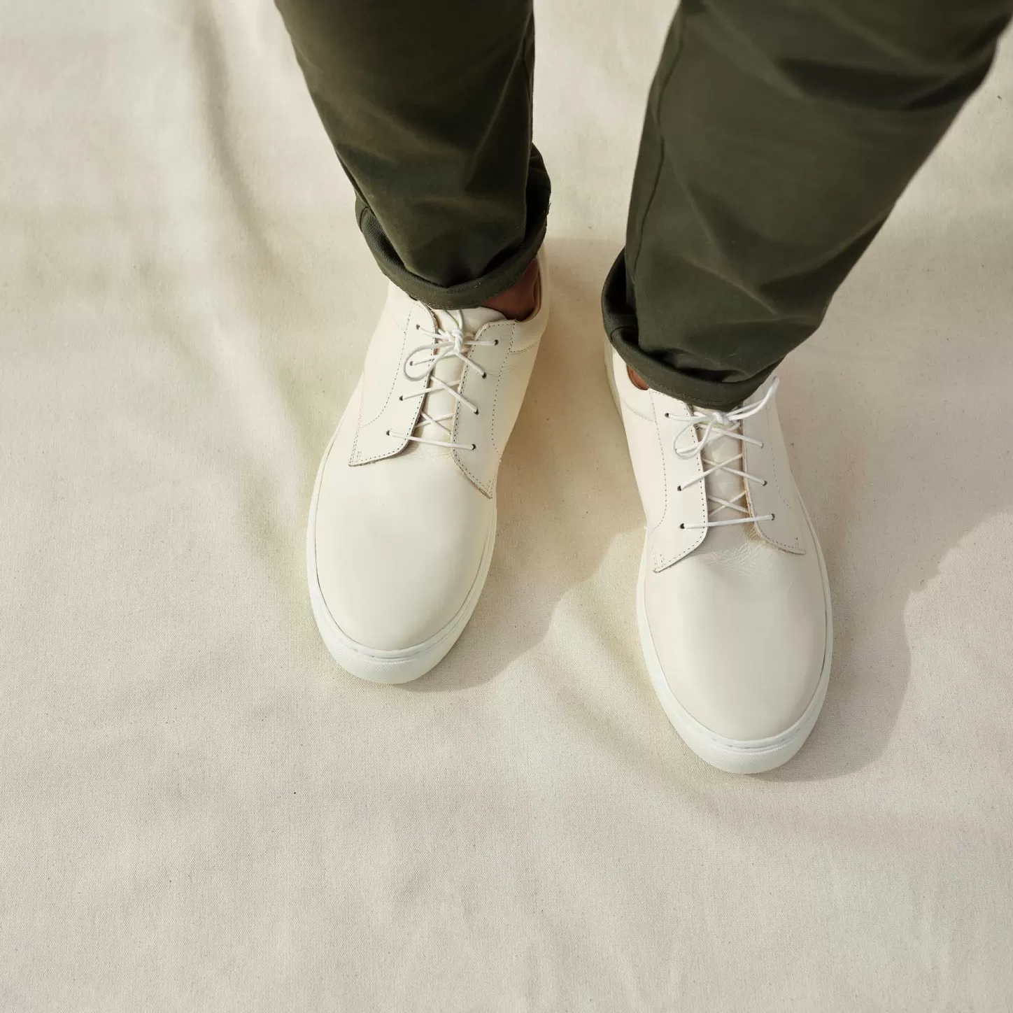 Sneakers-Nisolo Everyday Low Top Sneaker Bone