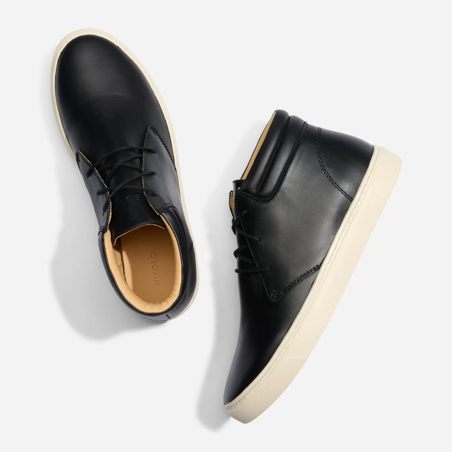 Sneakers-Nisolo Everyday Mid Top Sneaker Black