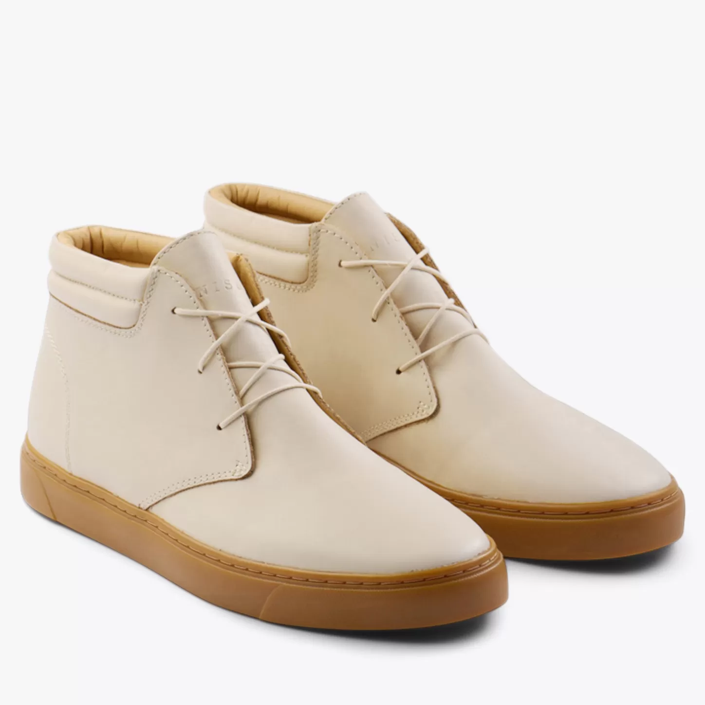 Sneakers-Nisolo Everyday Mid Top Sneaker Bone/Gum