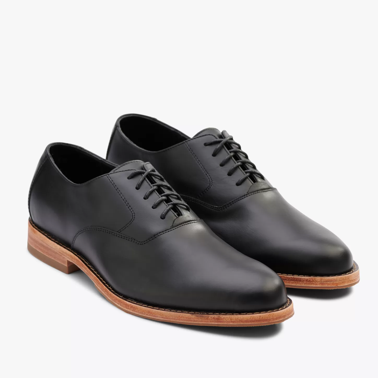 Oxfords & Loafers-Nisolo Everyday Oxford Black
