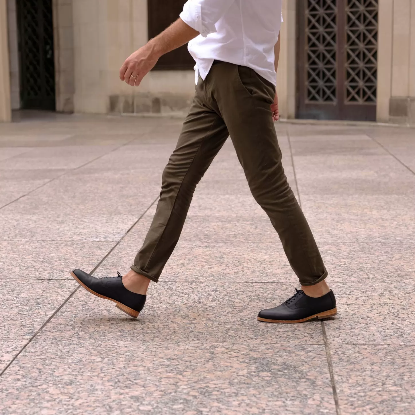 Oxfords & Loafers-Nisolo Everyday Oxford Black