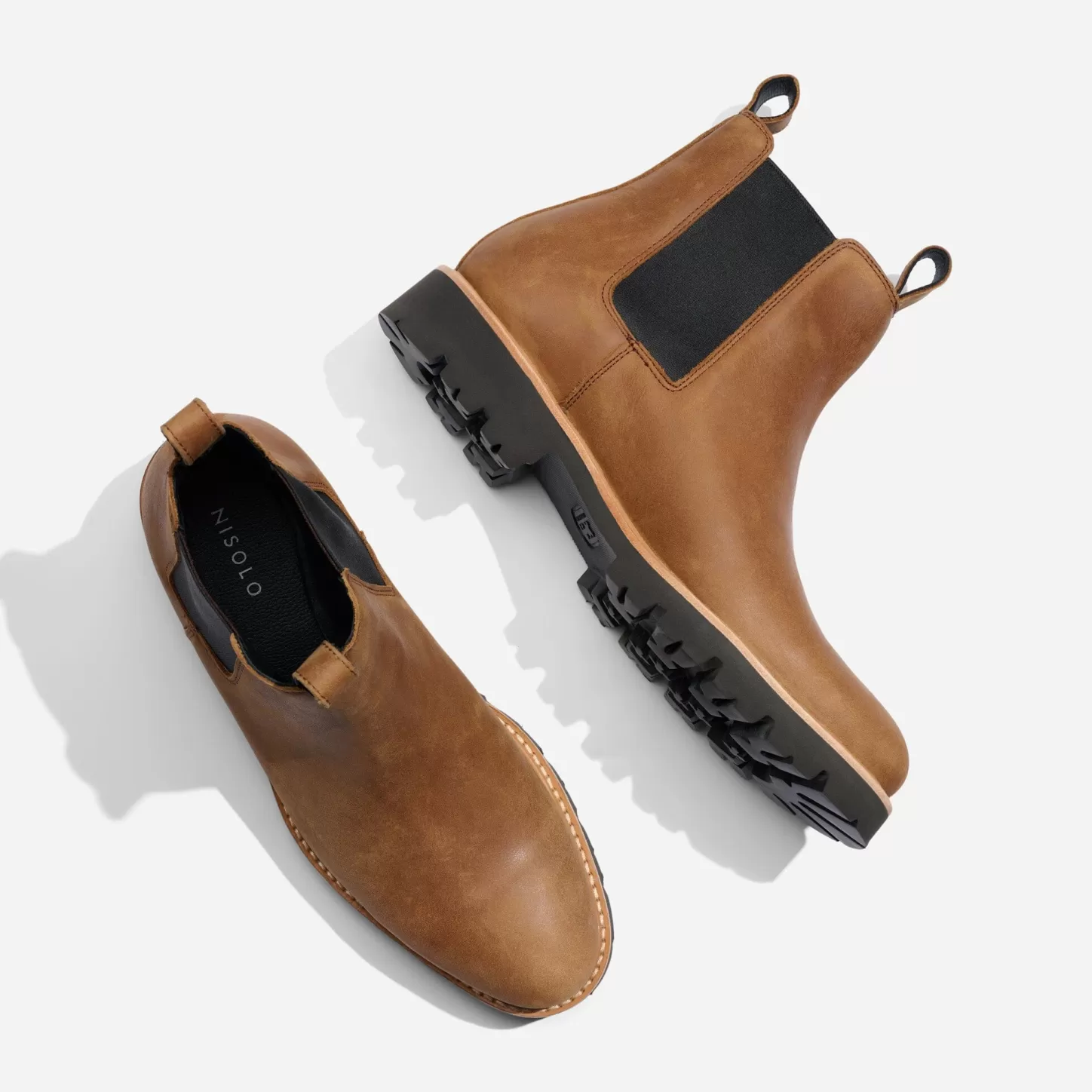 Boots-Nisolo Go-To Chelsea Boot Tobacco