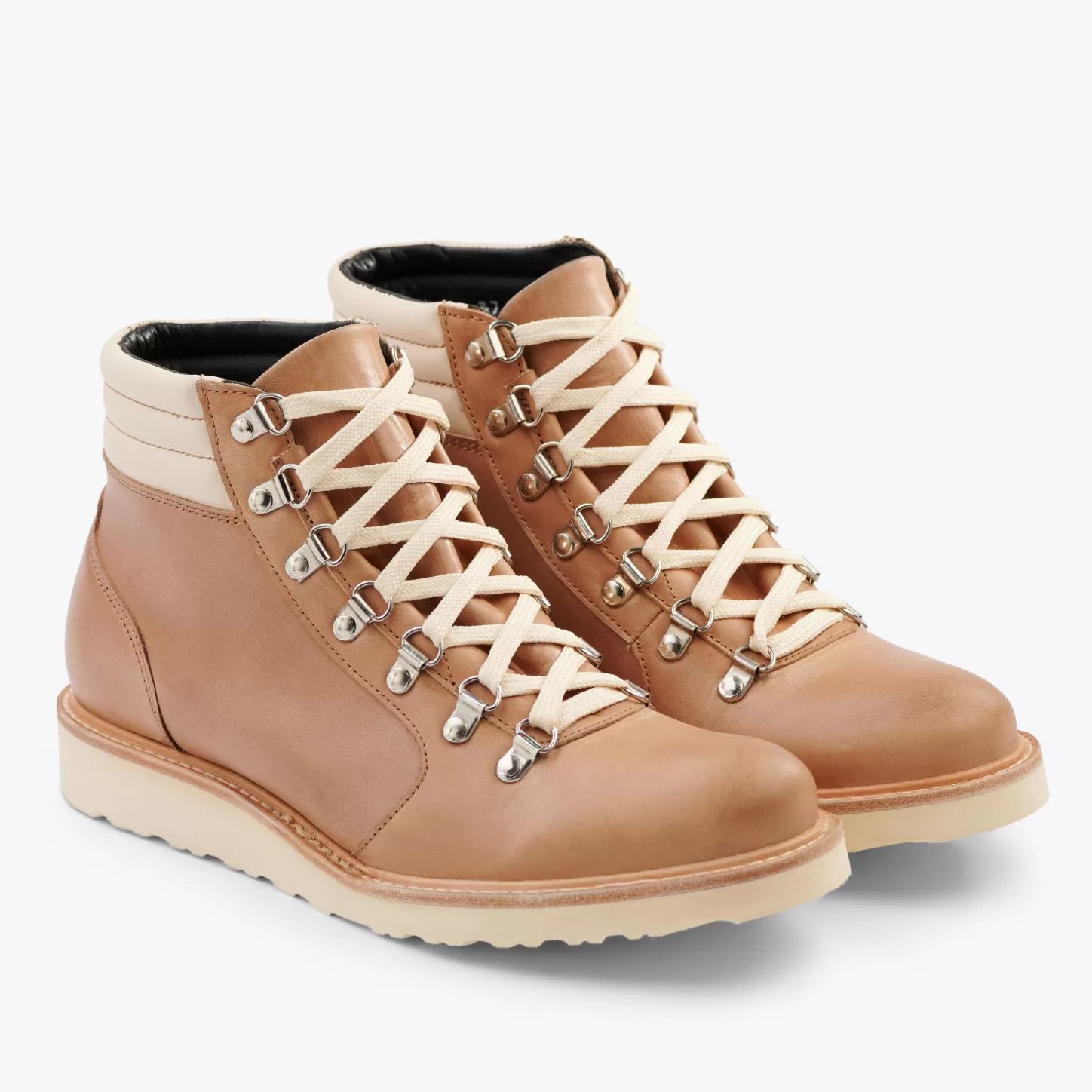 Boots-Nisolo Go-To City Hiker Boot Almond