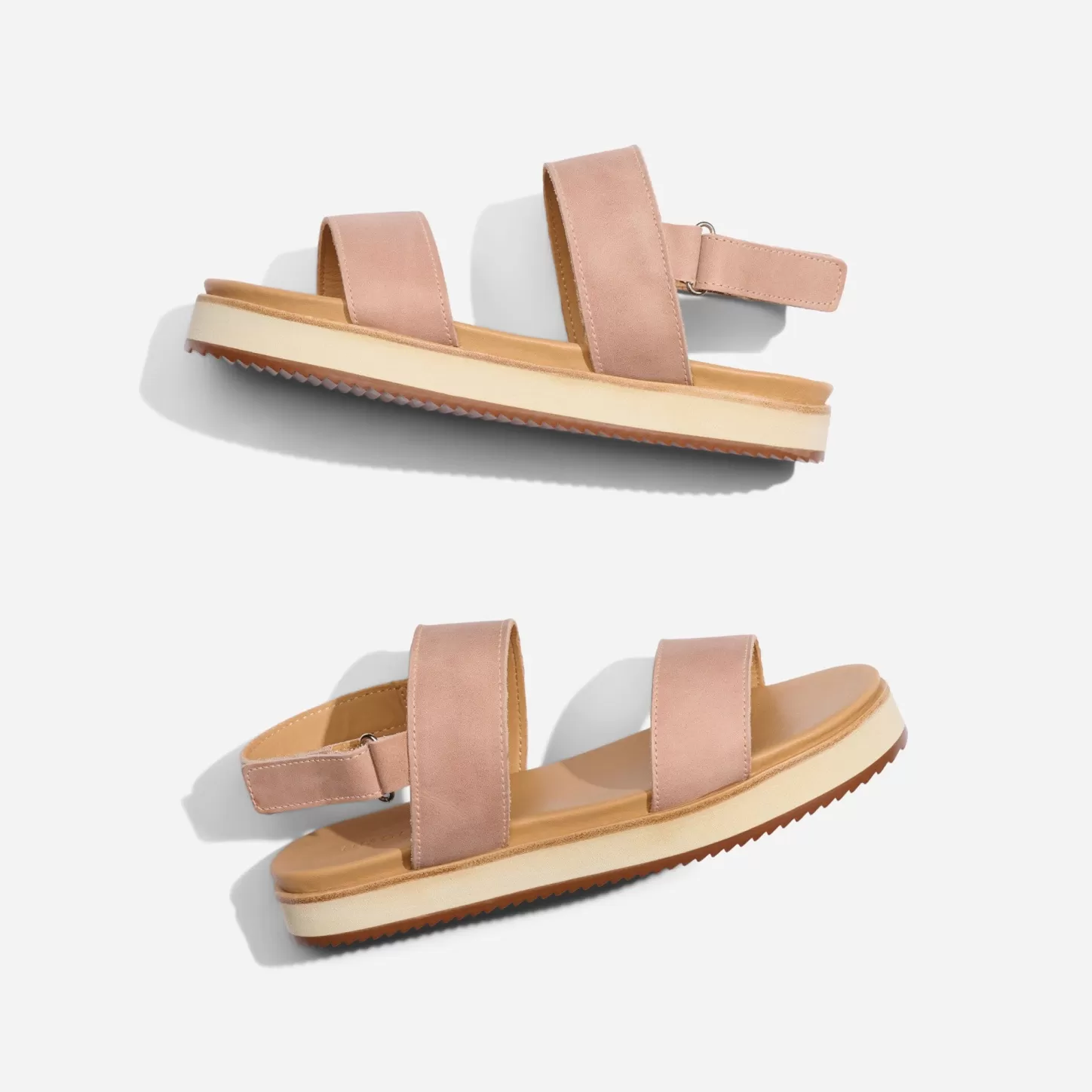 Sandals-Nisolo Go-To Flatform Sandal Desert Rose