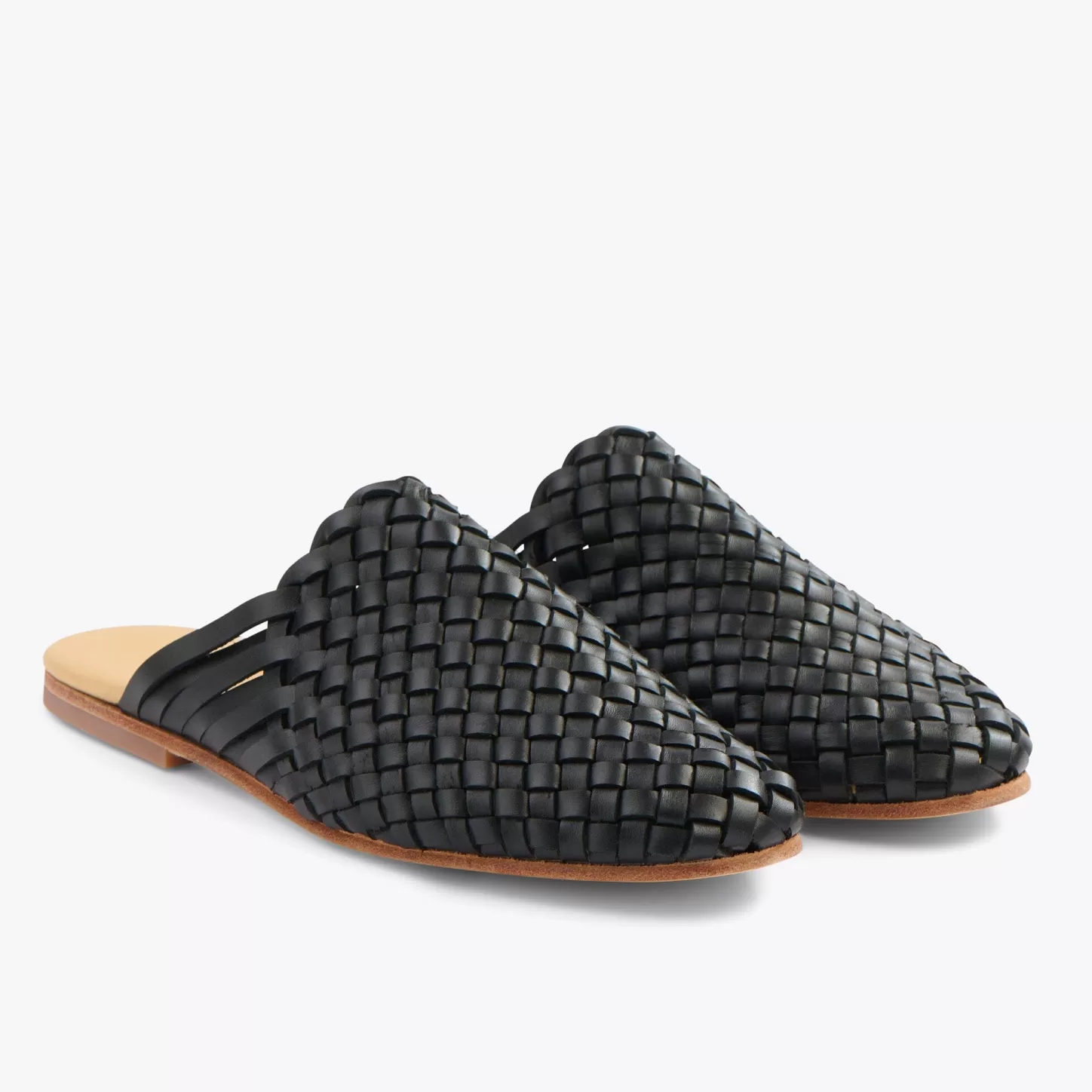 Flats & Slip Ons-Nisolo Go-To Woven Slip On Black