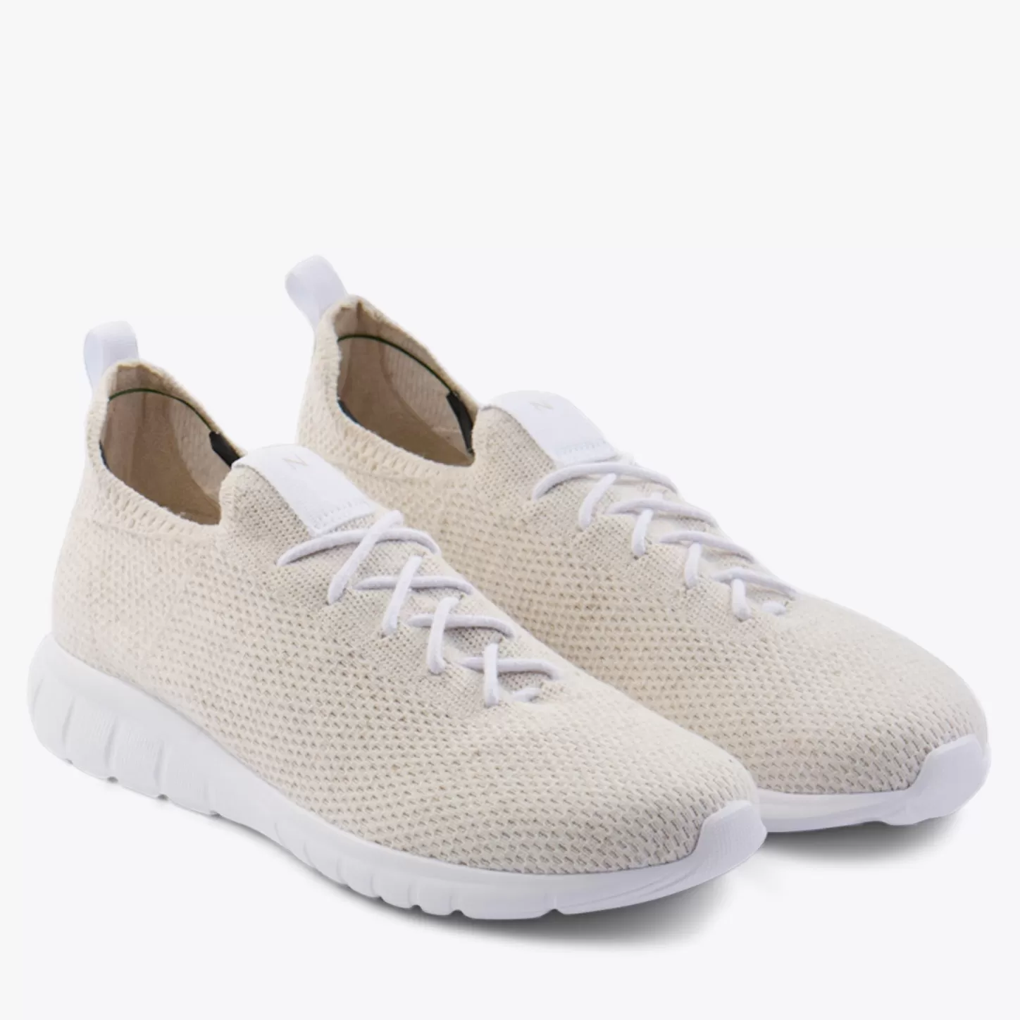 Sneakers-Nisolo Men's All-Day Eco-Knit Sneaker Linen