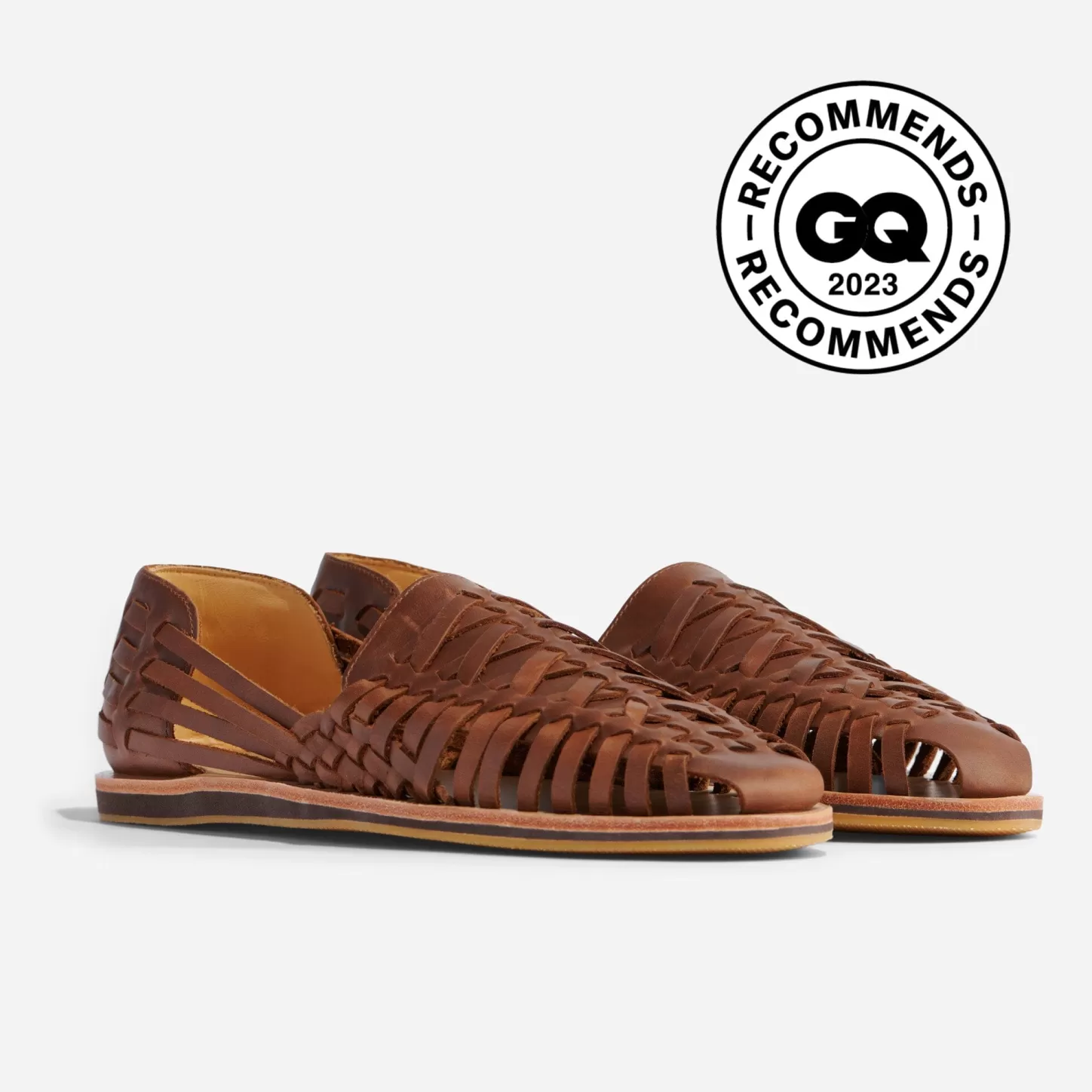 Sandals & Slip Ons-Nisolo Men's Huarache Sandal Brown