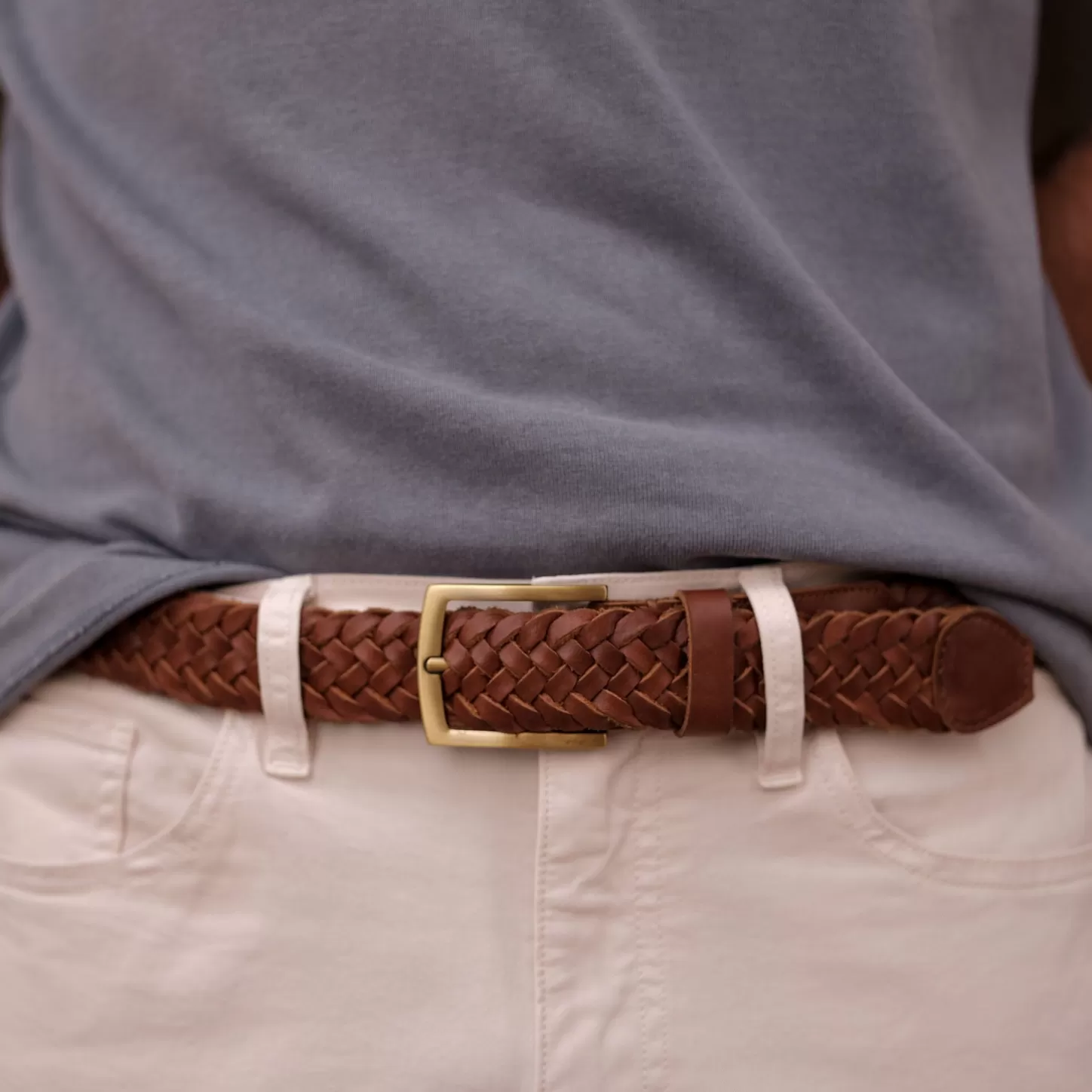 Belts-Nisolo Teyo Belt Brandy