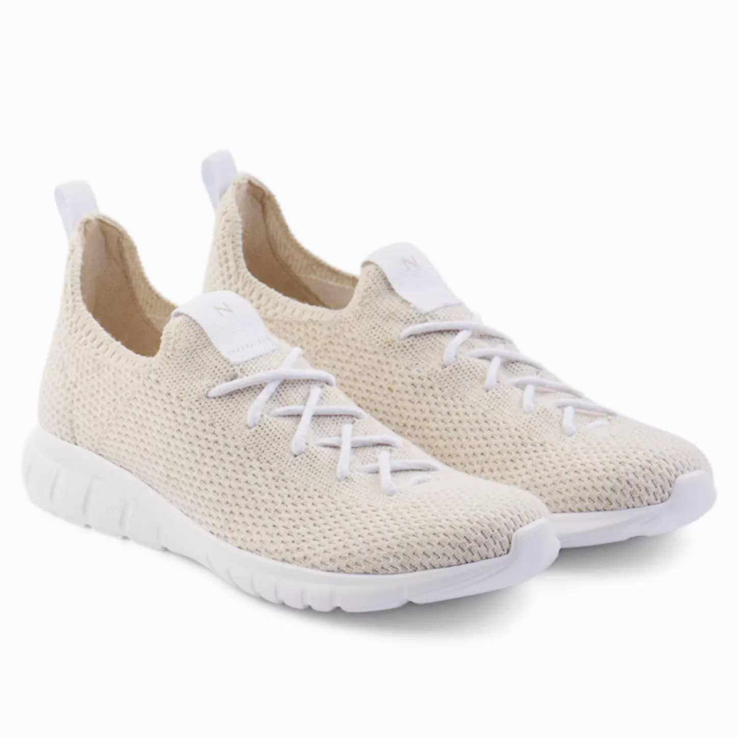 Sneakers-Nisolo Women's Athleisure Eco-Knit Sneaker Linen