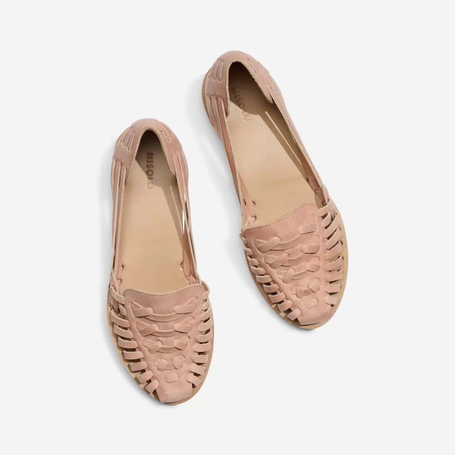 Sandals-Nisolo Women's Huarache Sandal Desert Rose