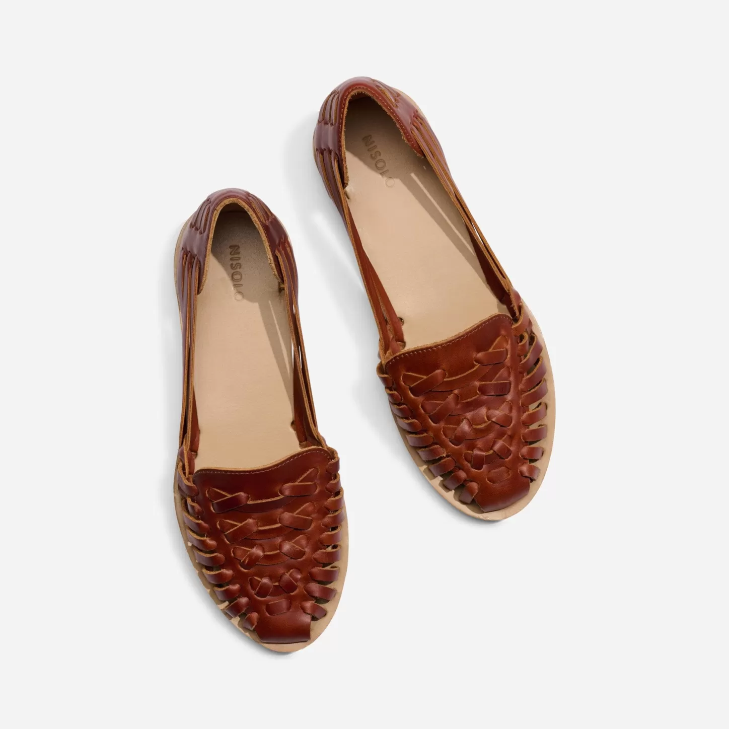 Sandals-Nisolo Women's Huarache Sandal Brandy