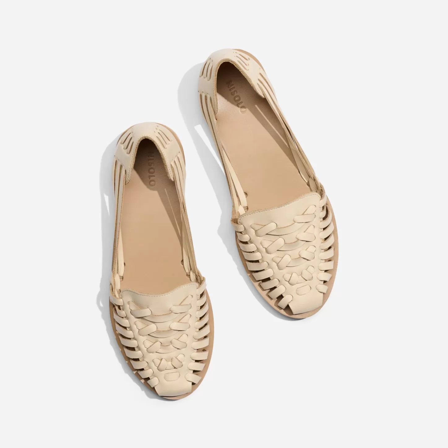 Sandals-Nisolo Women's Huarache Sandal Bone